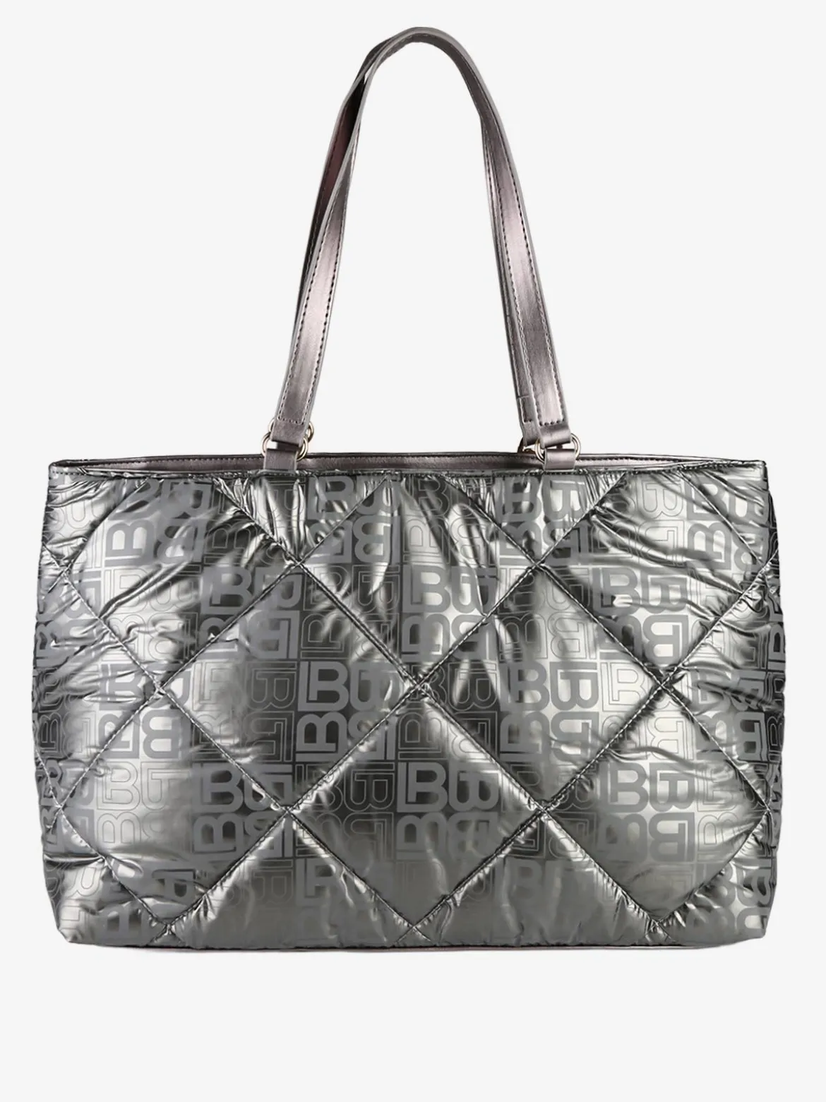 Laura Biagiotti Borsa donna shopping in tessuto impermeabile - antracite