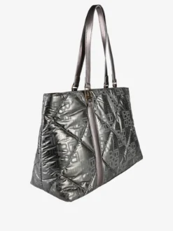 Laura Biagiotti Borsa donna shopping in tessuto impermeabile - antracite