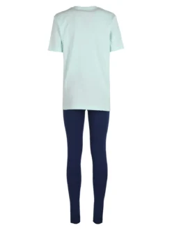 Laura Biagiotti Coordinato donna in cotone con t-shirt e leggings
