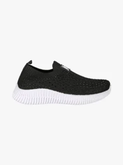 Laura Biagiotti Sneakers donna slip on con borchie - nero