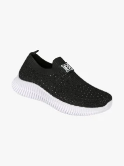 Laura Biagiotti Sneakers donna slip on con borchie - nero