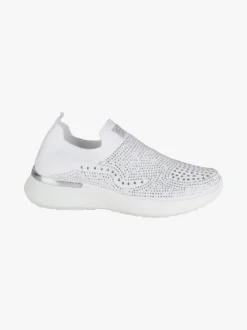 Laura Biagiotti Sneakers donna slip on con strass