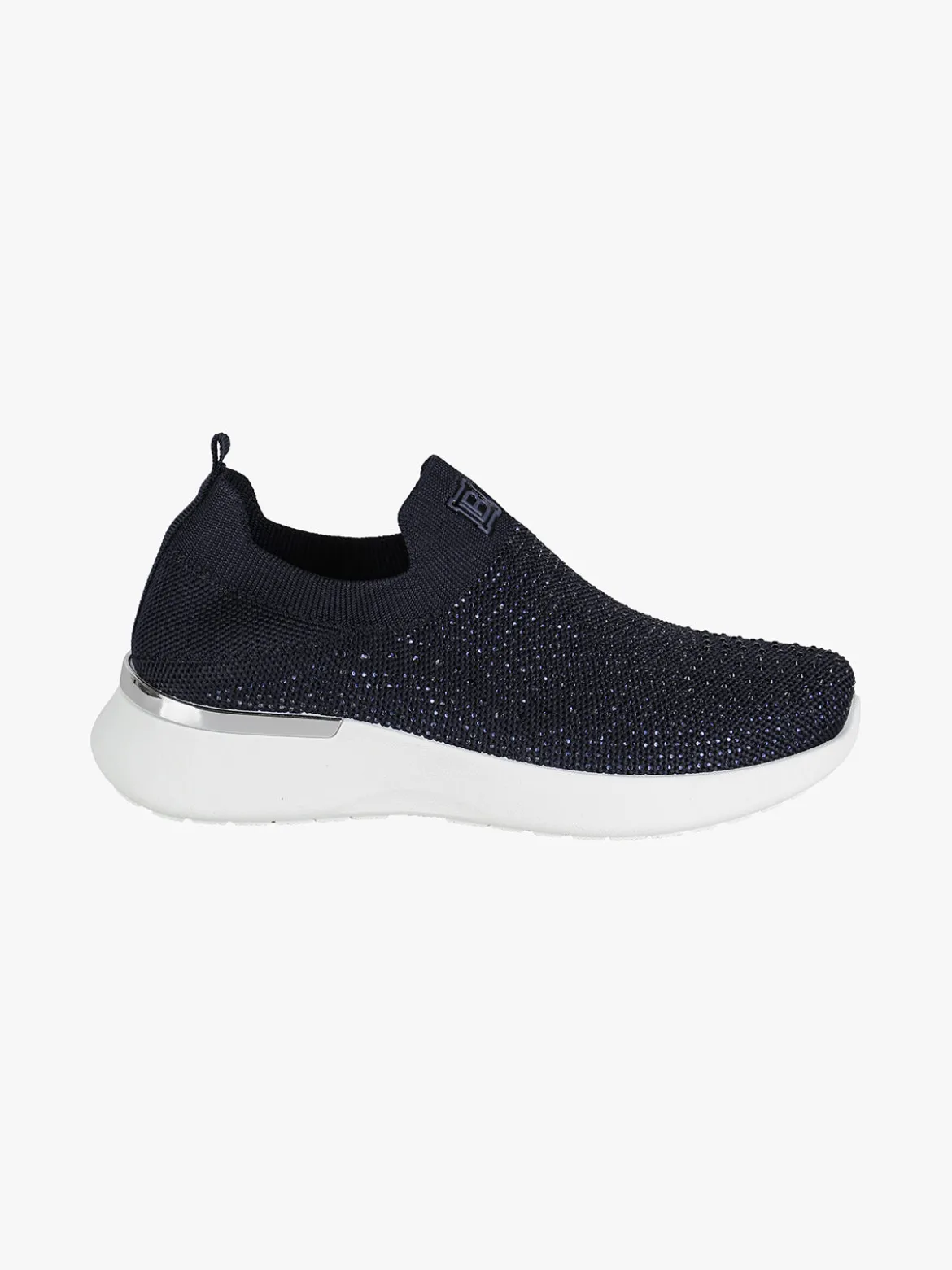 Laura Biagiotti Sneakers donna slip on con strass