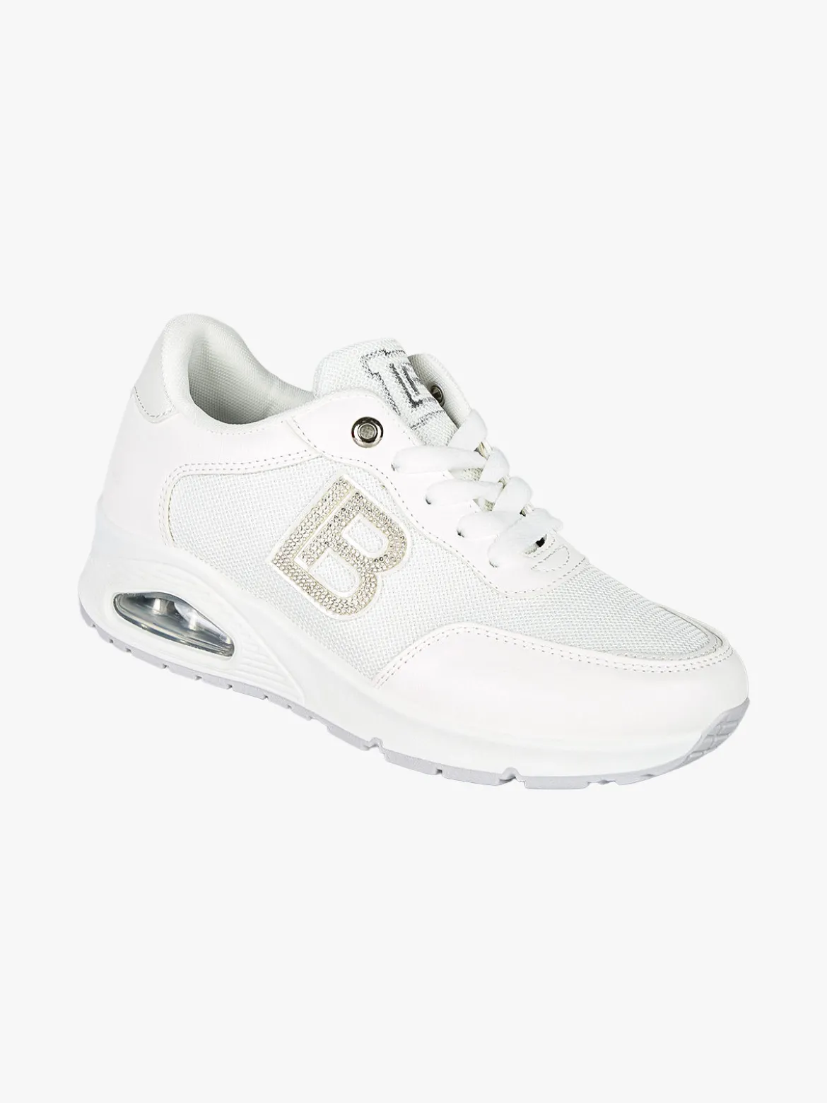 Laura Biagiotti Sneakers donna stringate con air - bianco