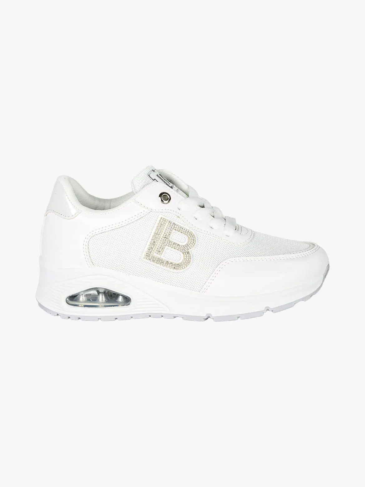 Laura Biagiotti Sneakers donna stringate con air - bianco