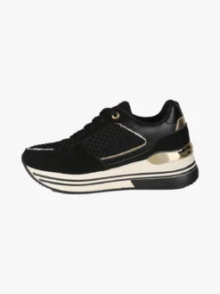 Laura Biagiotti Sneakers donna stringate con platform - nero