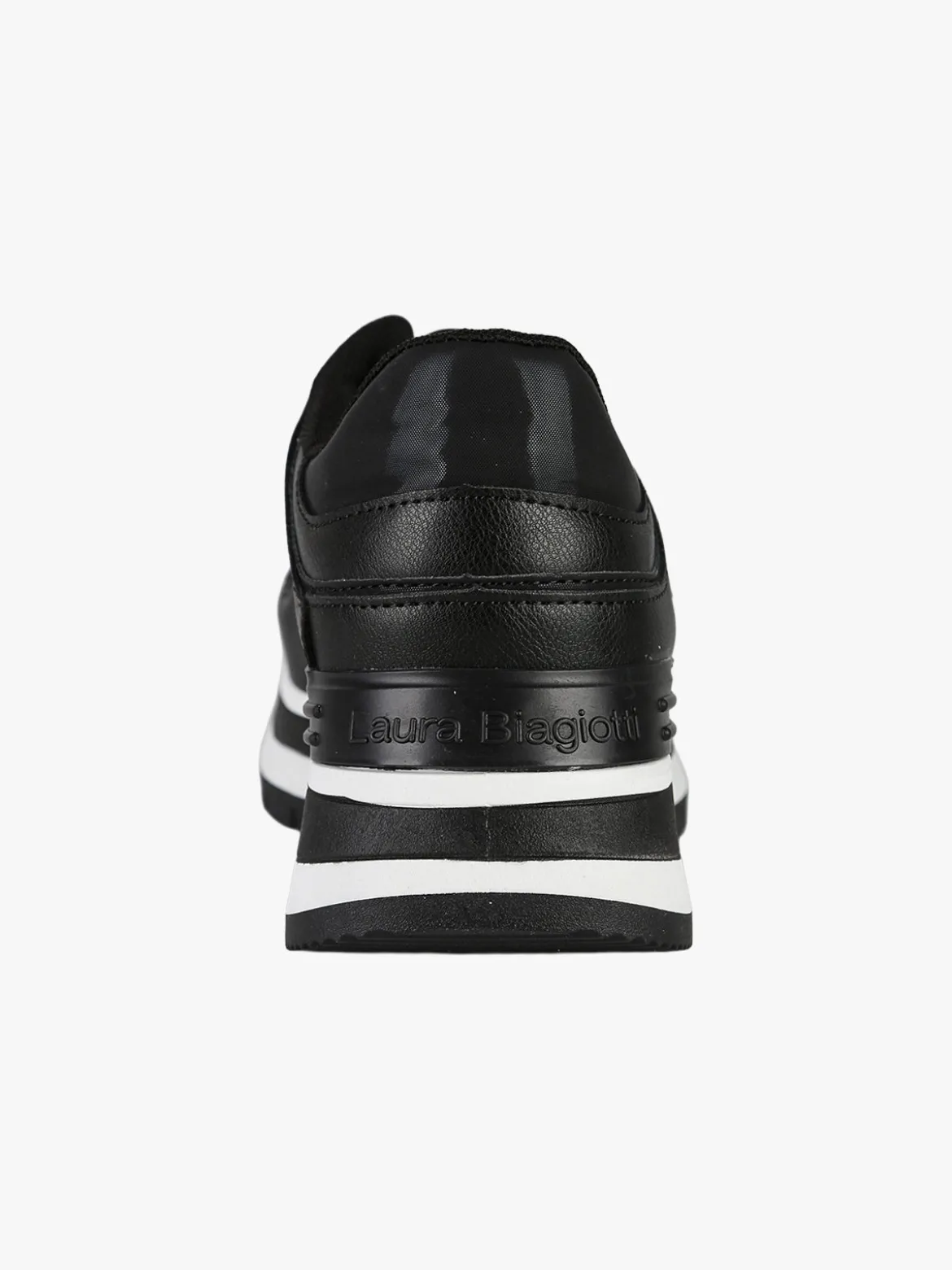 Laura Biagiotti Sneakers donna stringate con platform - nero