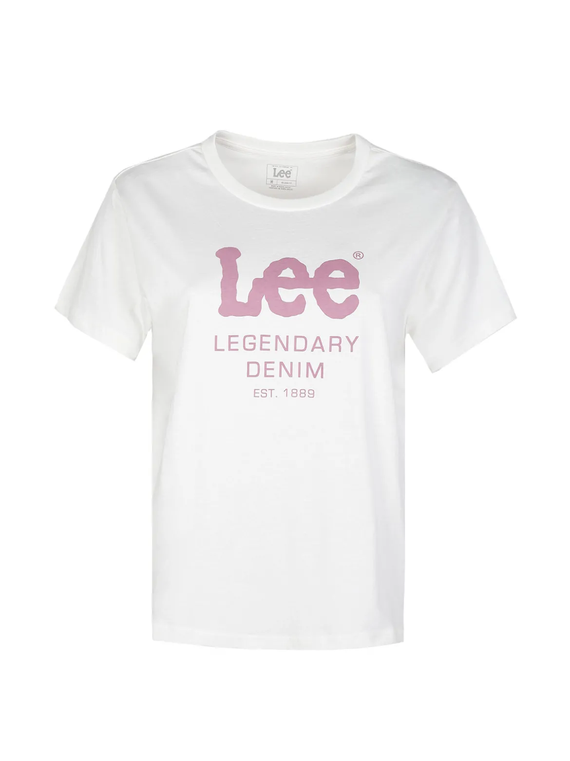 Lee Legendary Denim Tee T-shirt donna manica corta con scritta