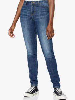 Lee LEGENDARY SKINNY LAGOON BLUE Jeans donna slim fit