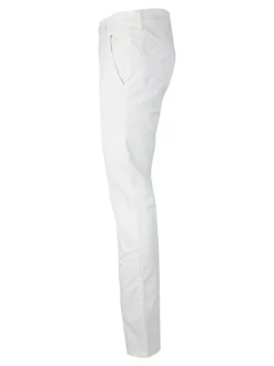 Leeyo Jeans Pantaloni bianchi da uomo in cotone