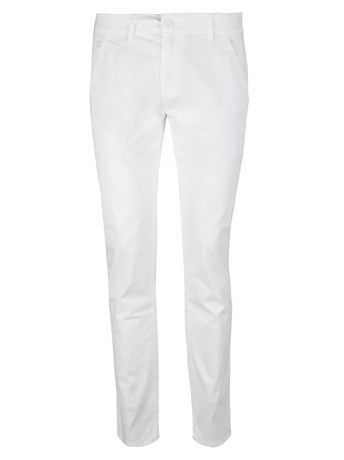 Leeyo Jeans Pantaloni bianchi da uomo in cotone