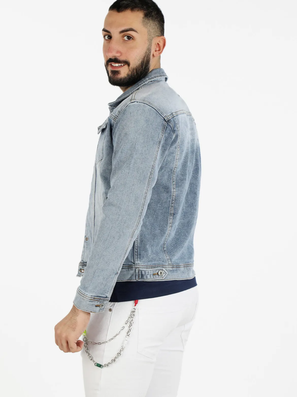 Leox Giacca in jeans da uomo