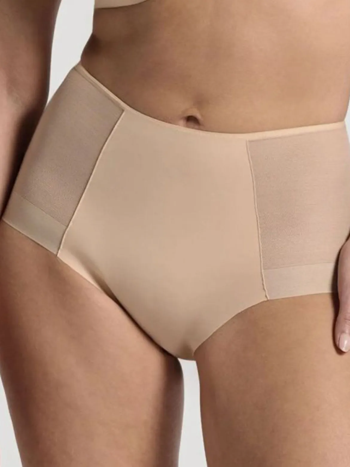 Lepel PANTIES 306 Guaina donna a vita alta - cipria