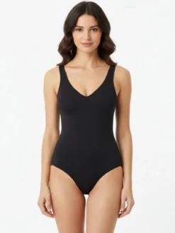 Lepel SKIN2SKIN BODYBRA Body donna con reggiseno in microfibra - nero