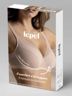 Lepel TESORO LEPELBRA 301 Reggiseno donna con ferretto coppa C - nero