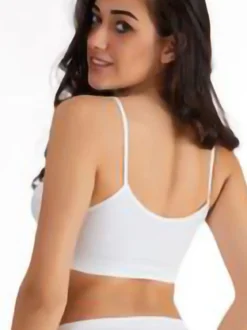 Liabel Brassiere donna in microfibra - bianco