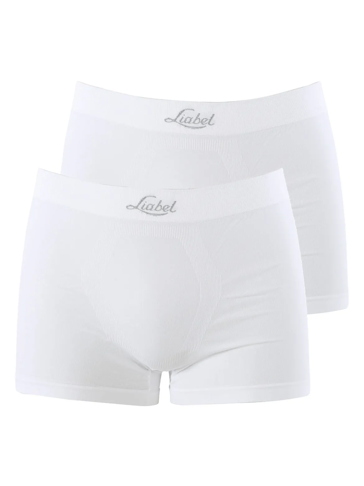 Liabel Confezione da 2 boxer uomo in microfibra - bianco