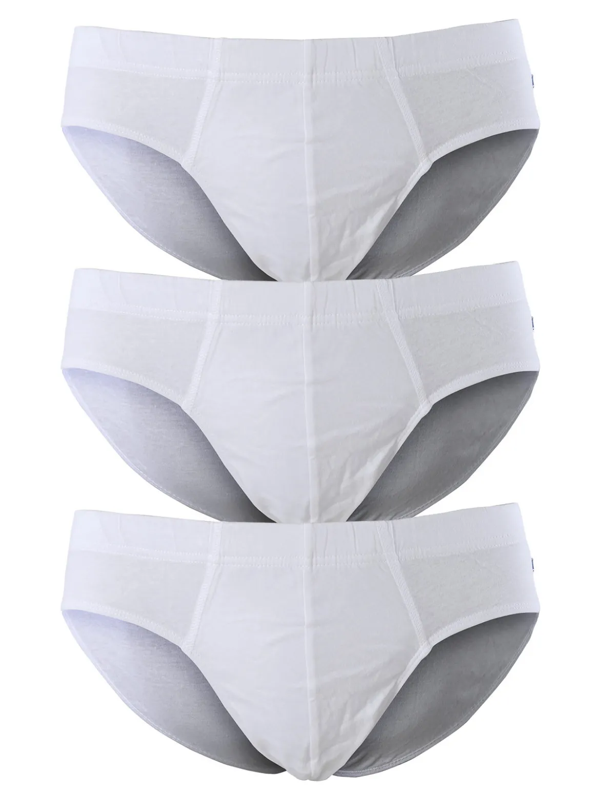 Liabel Confezione da 3 slip da uomo in cotone - bianco