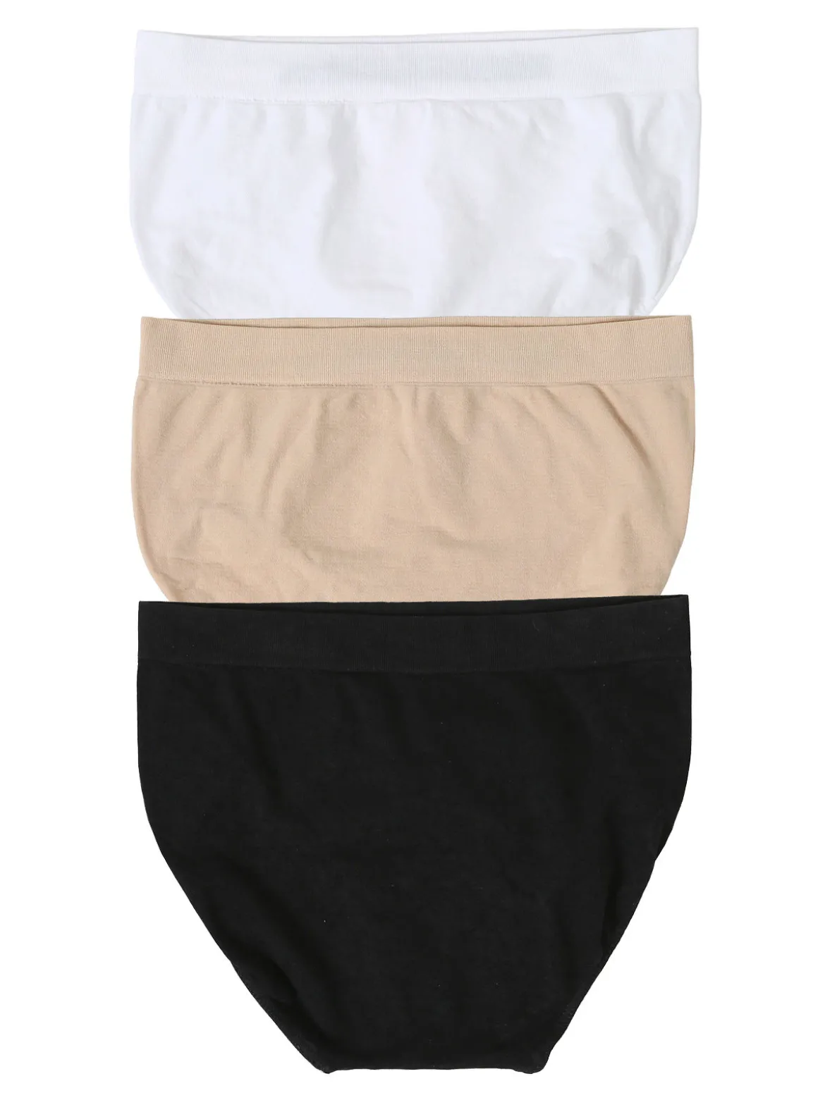 Liabel Confezione da 3 slip donna a vita alta in microfibra - assortito