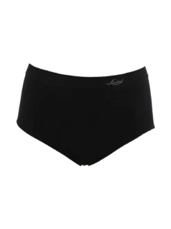 Liabel Confezione da 3 slip donna a vita alta in microfibra - nero