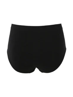 Liabel Confezione da 3 slip donna a vita alta in microfibra - nero