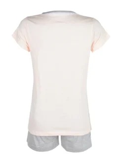 Linea Ambro Pigiama corto da donna in misto cotone