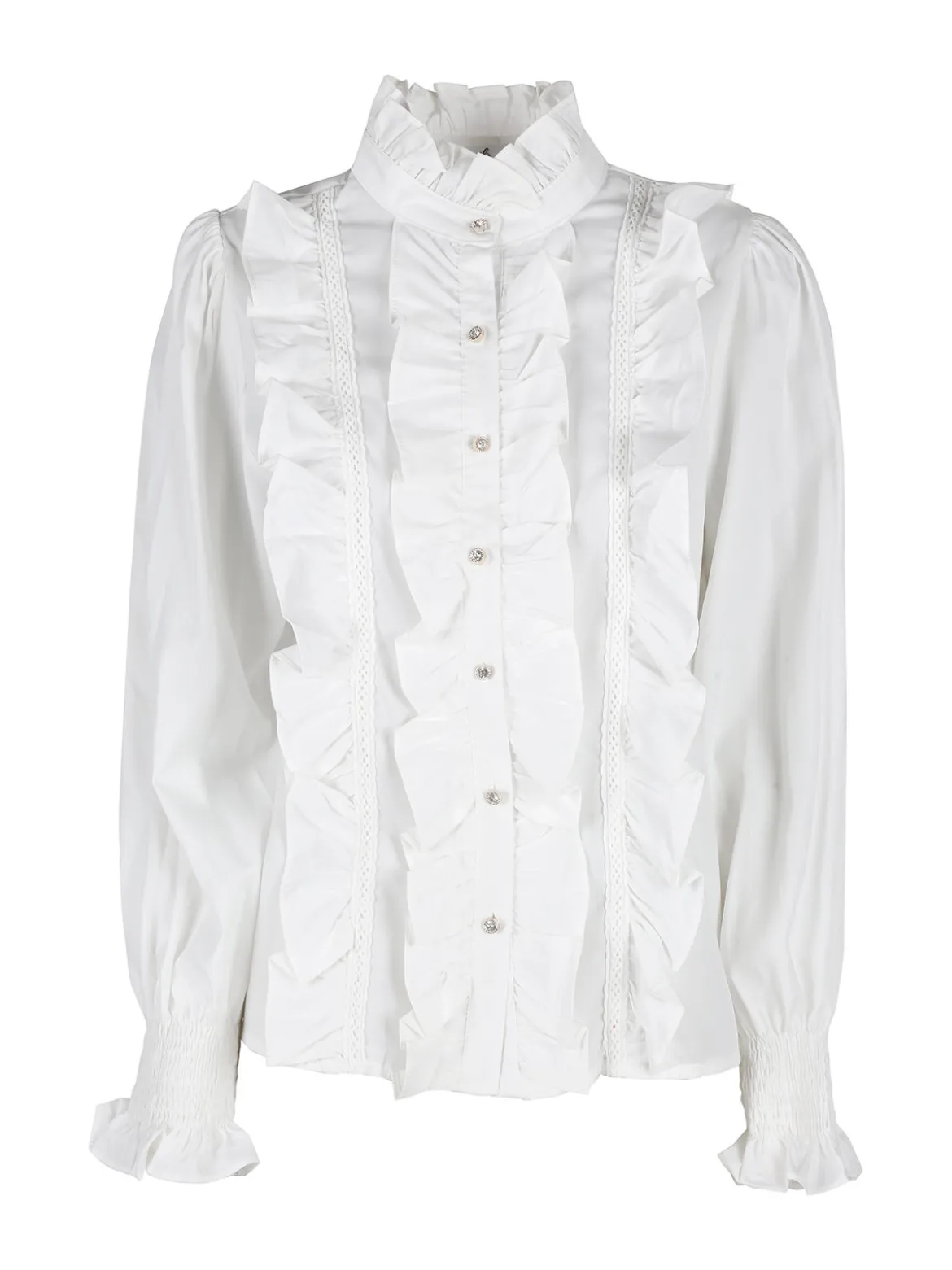 Lissimo Camicia donna elegante con bottoni gioiello