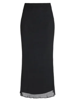 Lissimo Gonna lunga in tulle con strass