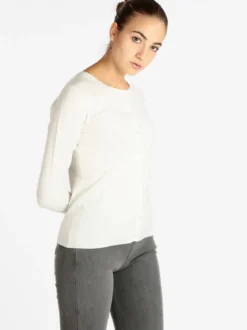 Lois & Pepe Cardigan girocollo da donna con bottoni