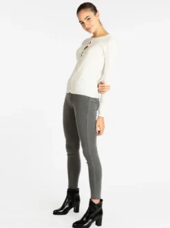 Lois & Pepe Cardigan girocollo da donna con bottoni