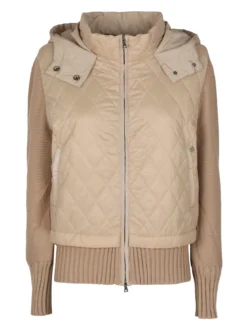 Lois & Pepe Giacca donna in maglia con cappuccio