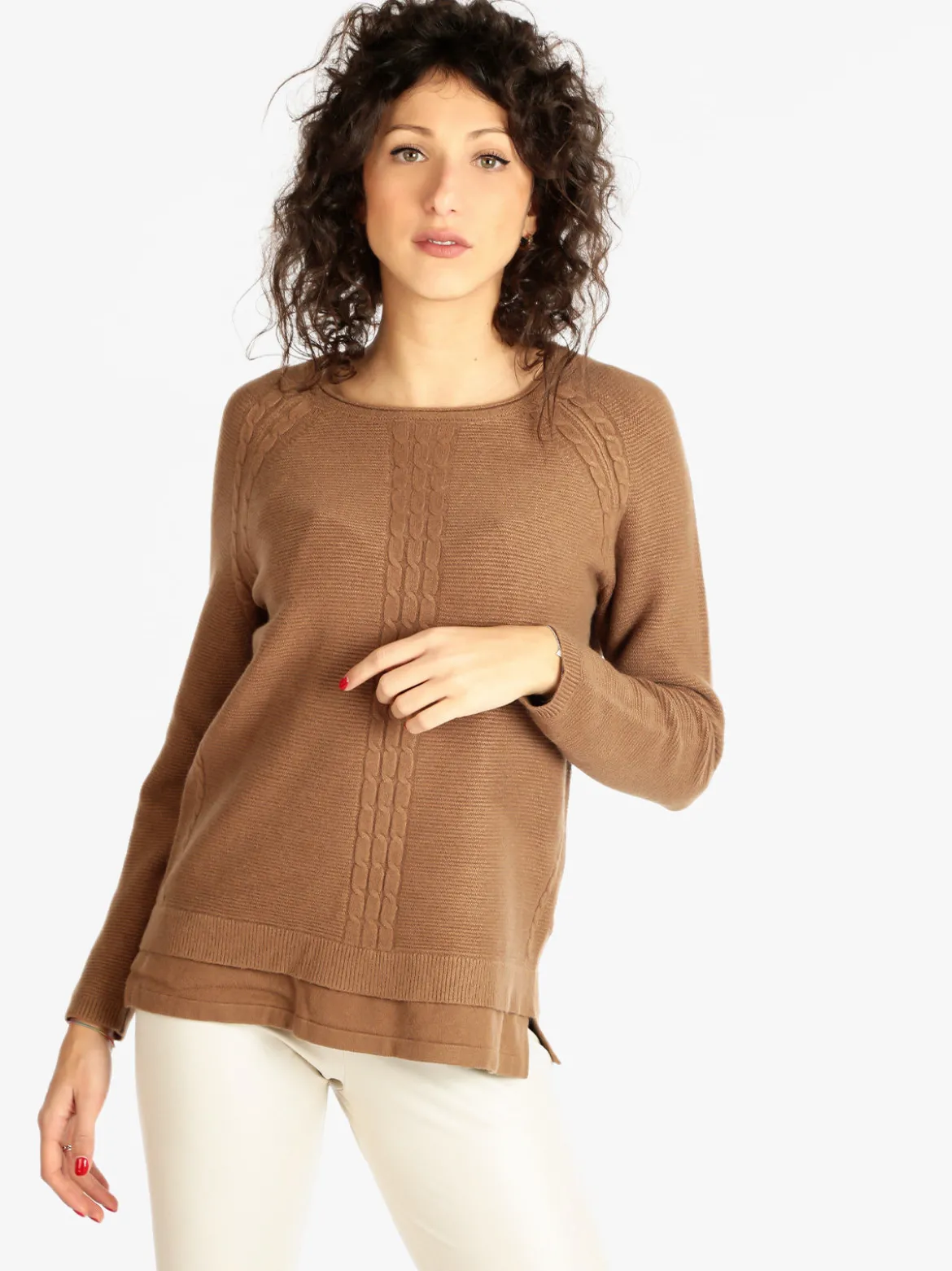 Lois & Pepe Maglione donna con trama lavorata