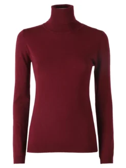 Lois & Pepe Pullover dolcevita donna - bordeaux