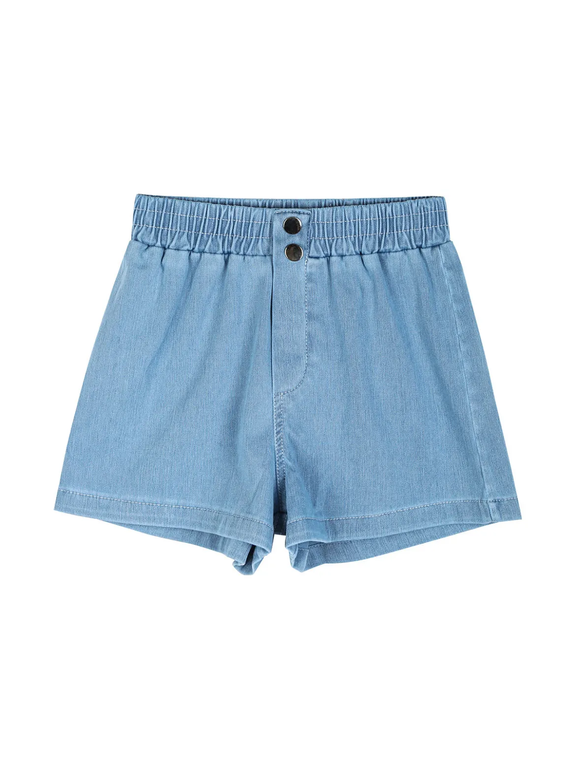 Lollitop Completo corto da bambina con t-shirt crop e shorts maculati