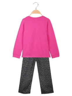 Lollitop Completo da bambina 2 pezzi con pantaloni maculati gamba larga