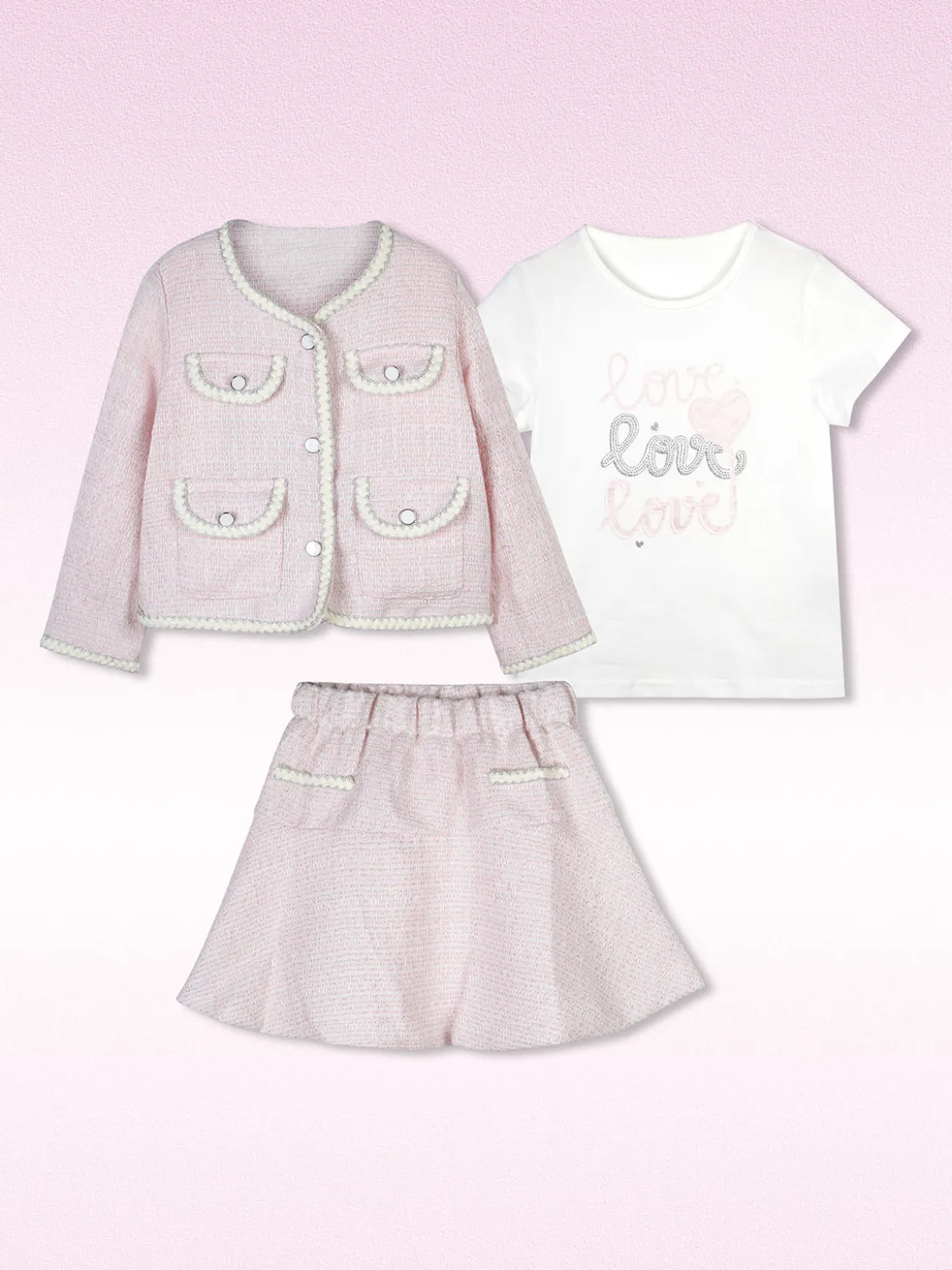 Lollitop Completo elegante da bambina 3 pezzi