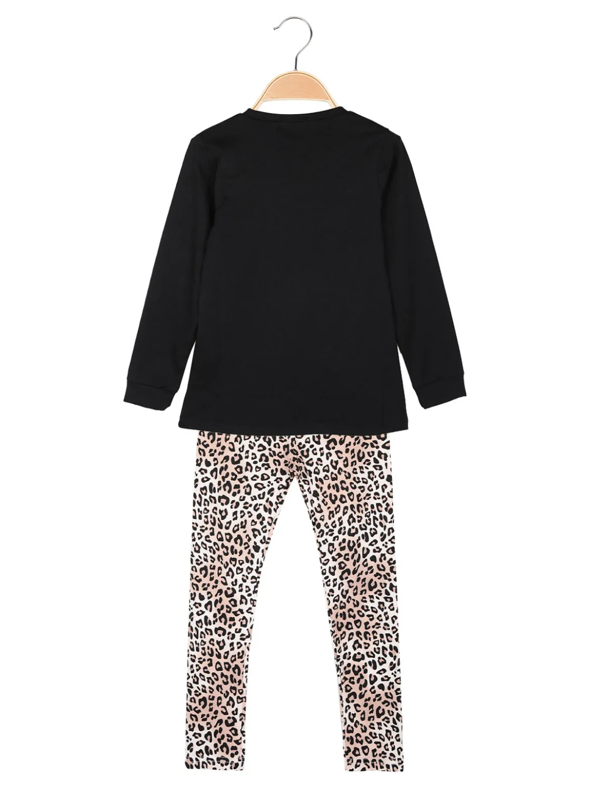 Lollitop Completo 2 pezzi da bambina con leggings maculati