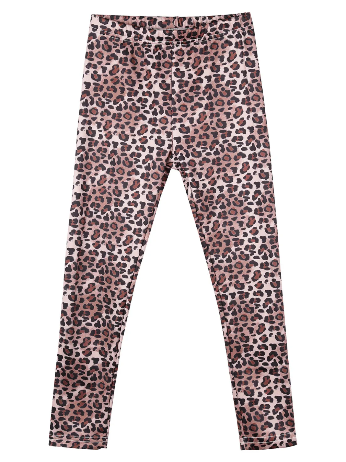 Lollitop Completo 2 pezzi da bambina con maglietta e leggings maculati - nero
