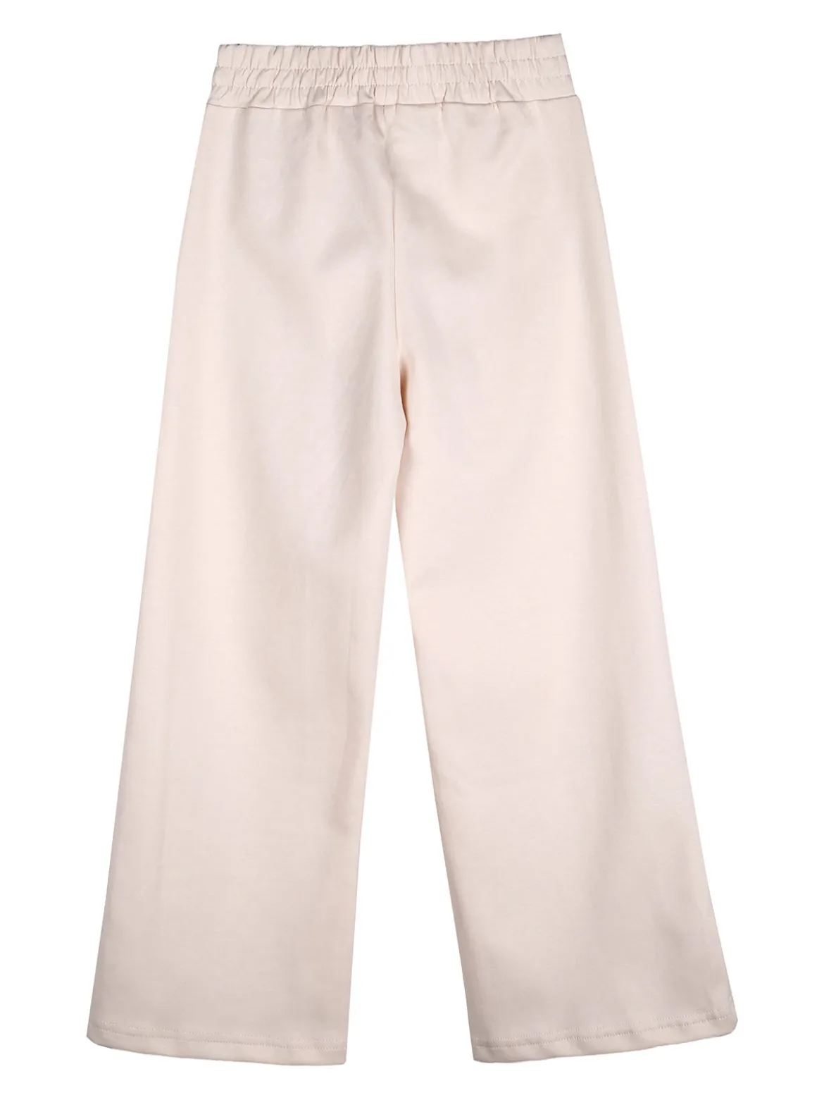 Lollitop Completo 2 pezzi da ragazza con cappuccio e pantaloni a gamba larga - beige