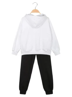 Lollitop Completo 3 pezzi da ragazza con cappuccio e zip