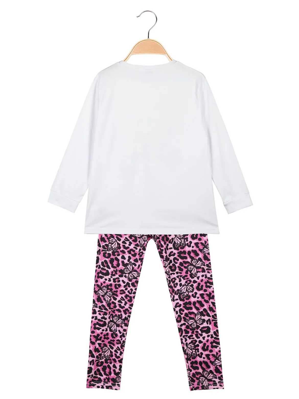 Lollitop Completo 2 pezzi da ragazza con leggings maculati