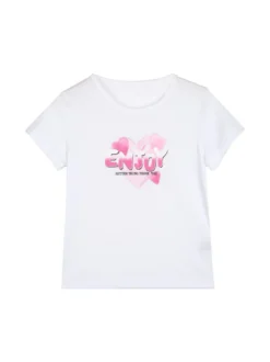 Lollitop Completo tuta da bambina 3 pezzi con cappuccio e zip - bianco