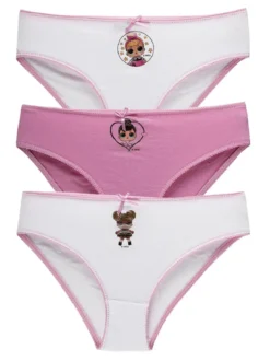 Lol Surprise! Slip da bambina L.O.L. confezione 3 pezzi