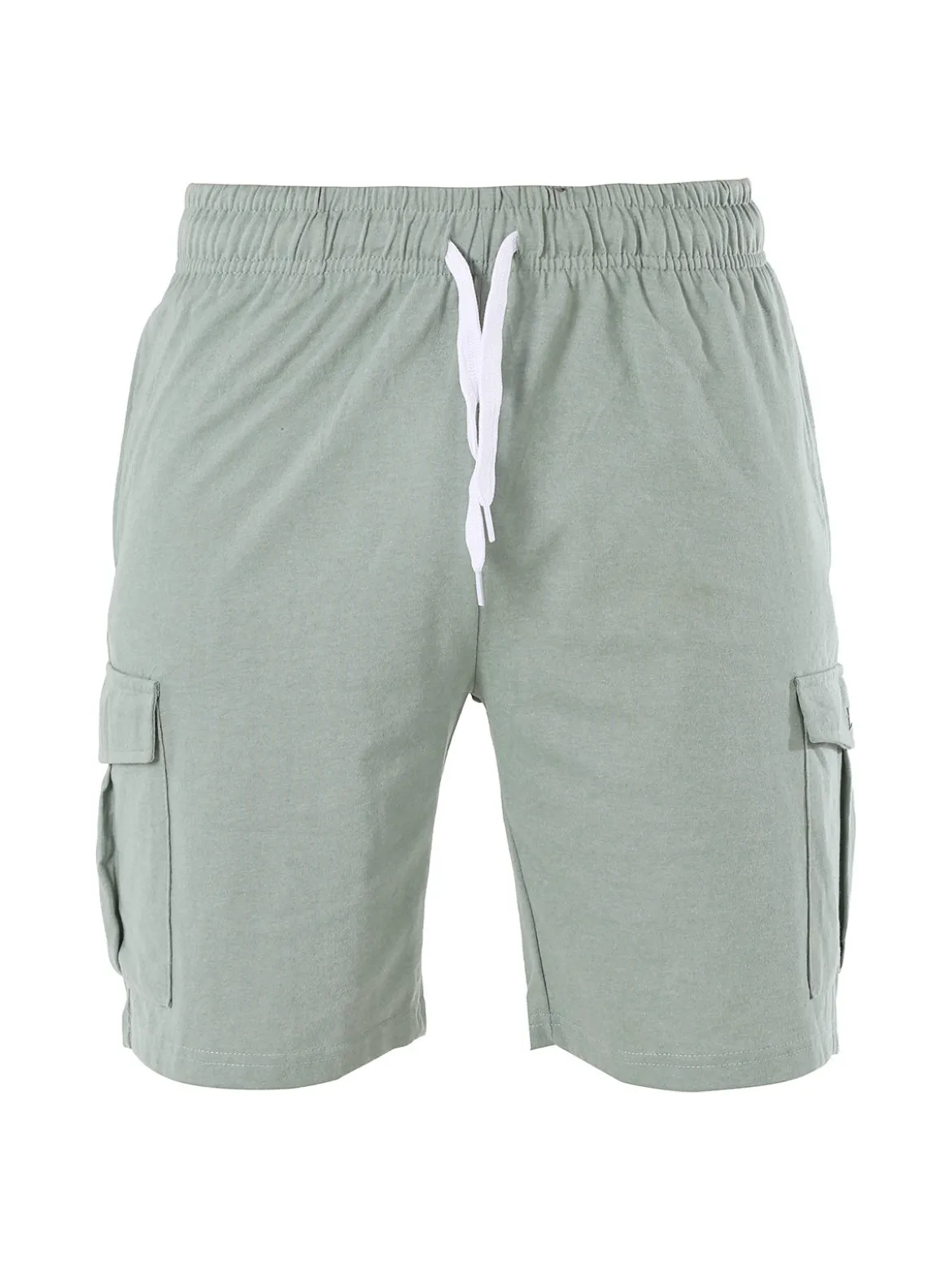 Lonsdale Bermuda sportivi da uomo con tasconi laterali e coulisse - pistacchio
