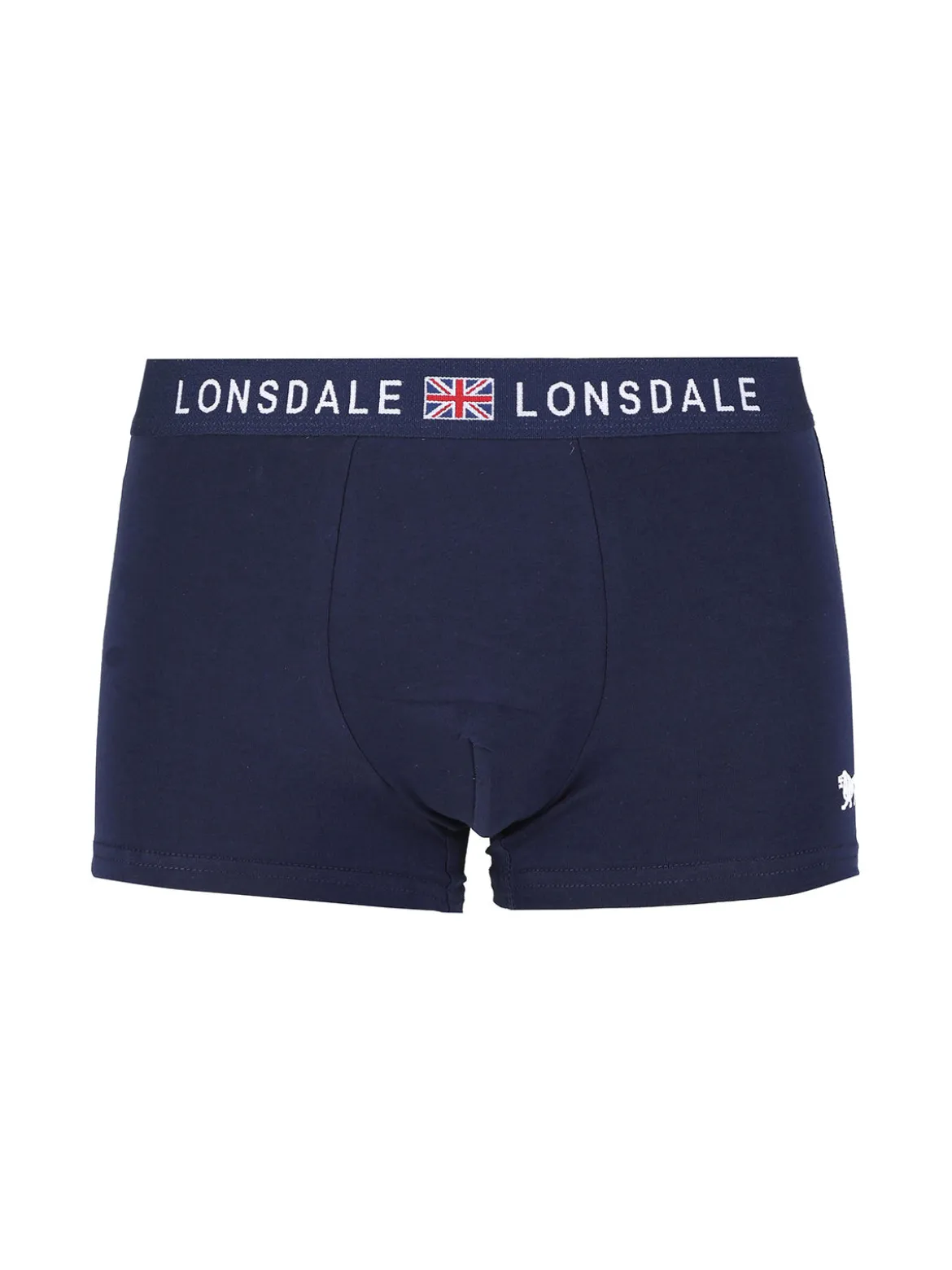 Lonsdale Boxer da uomo in cotone tinta unita