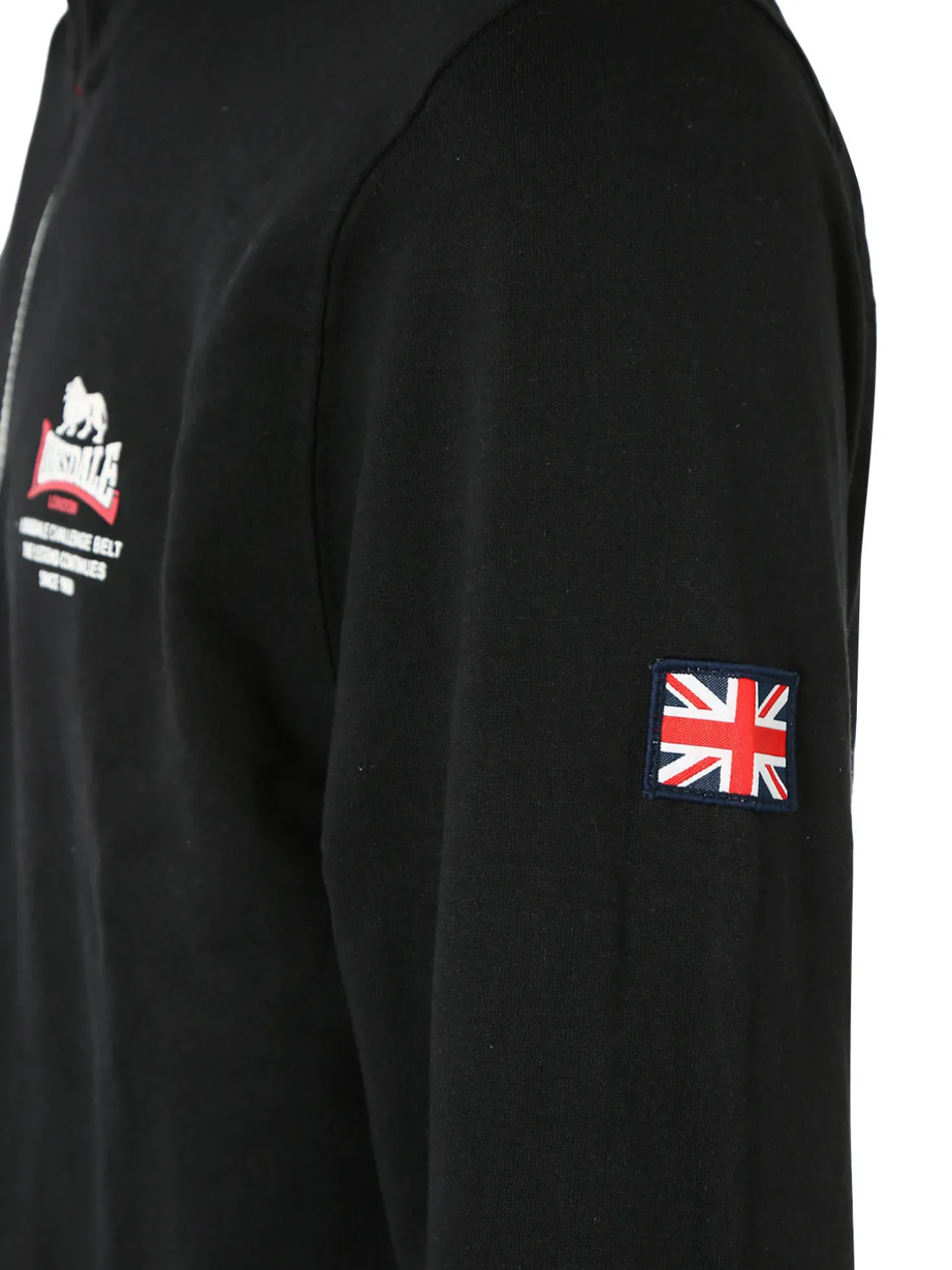 Lonsdale Completo tuta da uomo full zip - nero