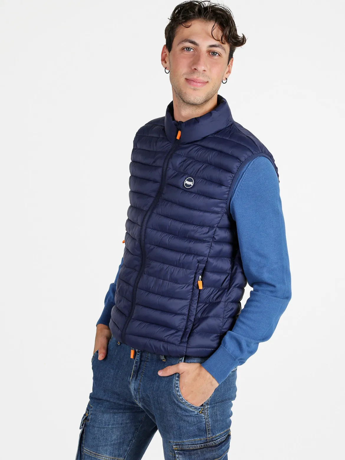 Lonsdale Gilet da uomo imbottito - blu scuro