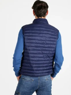 Lonsdale Gilet da uomo imbottito - blu scuro