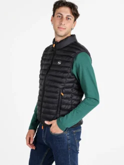Lonsdale Gilet da uomo imbottito - nero