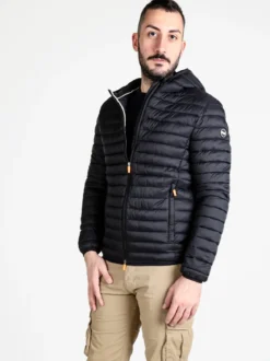Lonsdale Giubbino da uomo 100 grammi con cappuccio e zip